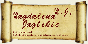 Magdalena Jaglikić vizit kartica